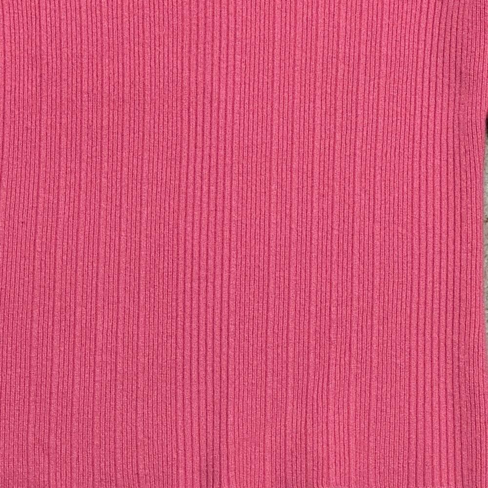 THEORY Pink Sweater Silk Cashmere Size S Soft Party Casual Work Luxury Textured - Picture 4 of 6